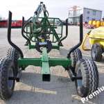 NOWA Przyczepa DO LASU Drewna Samozaładowcza +Łapa