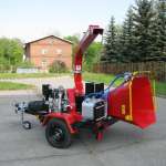 Mobilny rębak tarczowy Skorpion 120SD - Teknamotor