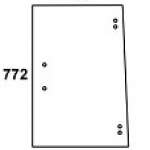 STEYR - szyba boczna tylna P / L przezroczysta