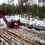 Kombajn do drewna kominkowego z piłą łańcuchową JAPA 450