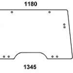 JOHN DEERE - szyba przednia seria 6000