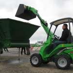 NOWA miniładowarka AVANT 420 silnik KUBOTA 20KM