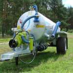 Wóz asenizacyjny typ T507/2 -  pojemność 2500 litrów