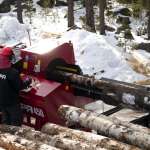 Kombajn do drewna kominkowego z piłą łańcuchową JAPA 450