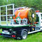 Kontenerowe urządzenia do czyszczenia i dezynfekcji toalet przewoźnych typ KT-2100 i KT-3600