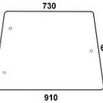 DEUTZ - szyba boczna