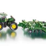 Ciągnik John Deere 9630 z broną Amazon Centaur 1:87  (zabawka, model)