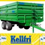 NOWA Przyczepa 10T Wywrotka PODWÓJNA RAMA + TANDEM