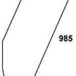 NEW HOLLAND - szyba drzwiowa do kabiny CS 2, 3, 4, 5, 6, 8, 9