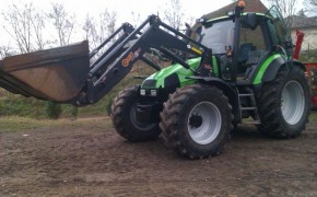 DEUTZ FAHR AGROTRON 135 MK3 ŁADOWACZ CZOŁOWY TUR