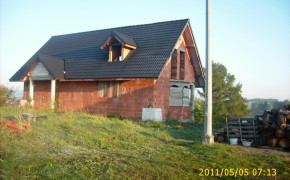 Sprzedam dom w trakcie budowy w pięknej okolicy