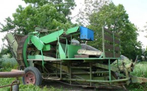 Kombajn ziemniaczany, jednorzędowy z workownicą