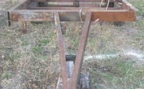 podwozie przyczepy samobieżnej