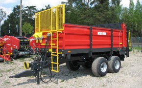 FABRYCZNIE NOWY ROZRZUTNIK OBORNIKA METAL-FACH 6t