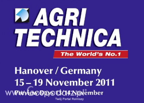 Innowacje techniczne na wystawie Agritechnica 2011