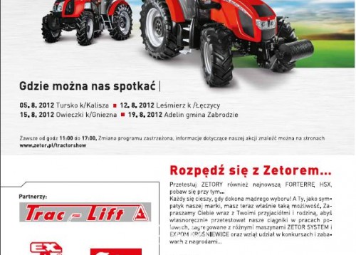 ZETOR FAMILY TRACTOR SHOW 2012 - Adelin gmina Zabrodzie