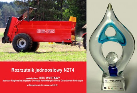 Wydajny rozrzutnik hitem wystawy