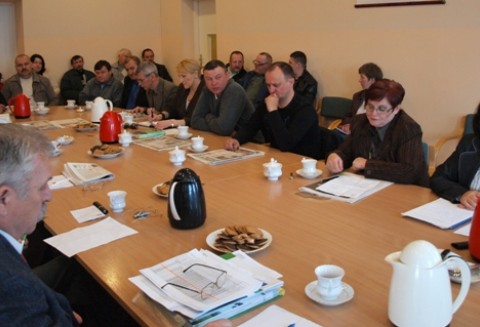 Spotkanie rolników w gminie Trzebiel